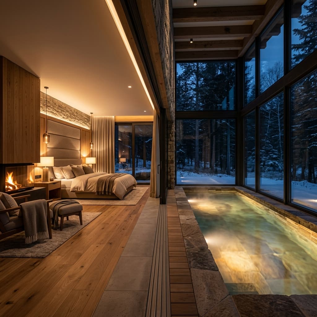 Isıtmalı Havuzlu Villalarda 4 Mevsim Tatil Keyfi